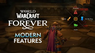 Блогер MrGM собрал по бете два десятка удобств из современного WoW, которые перенесли в Forever
