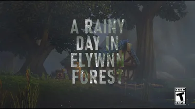 Blizzard пообещала усилить погоду в некоторых зонах беты Forever и показала дождь в Элвиннском лесу